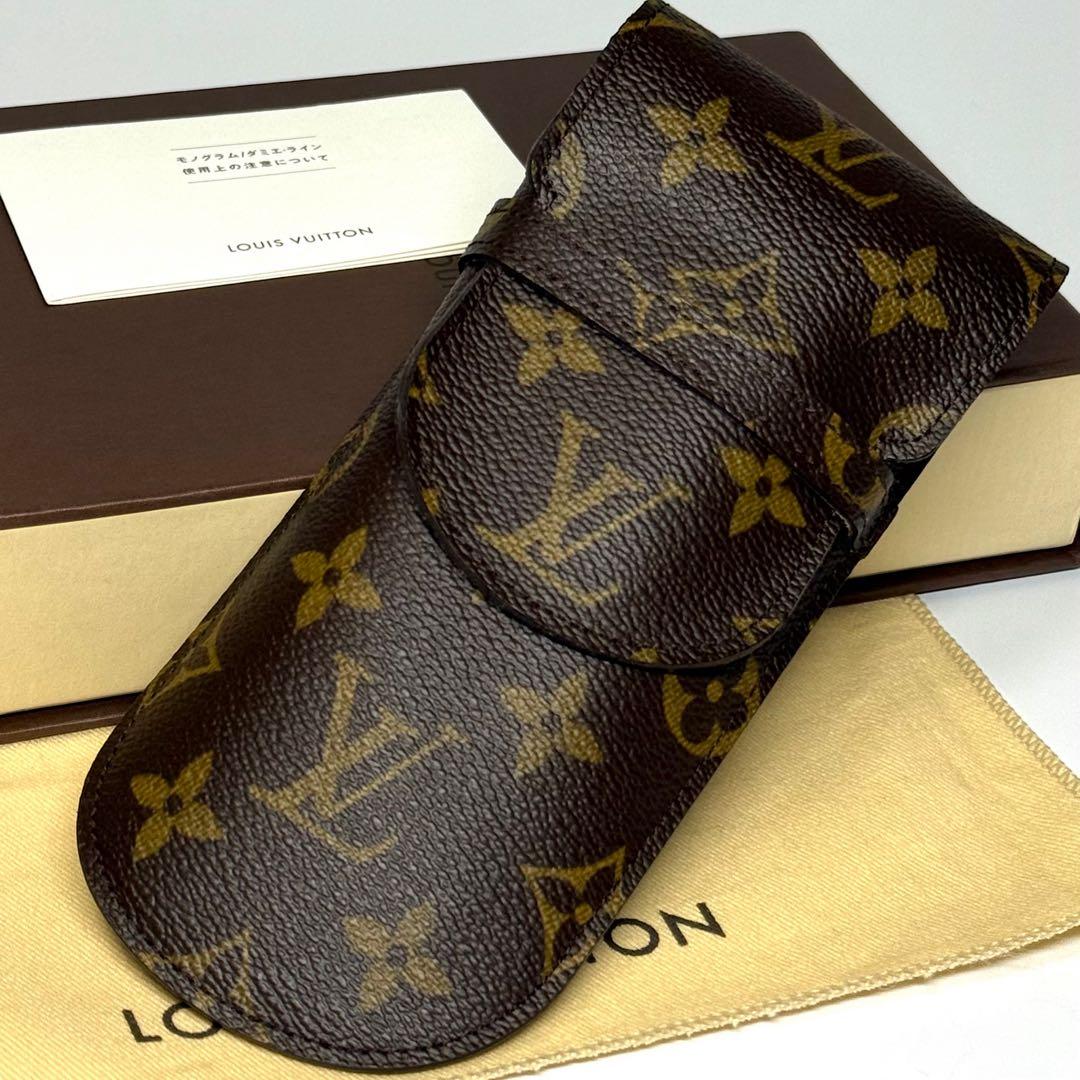 新品未使用 ルイヴィトン モノグラム エテュイリュネットラバ メガネケース