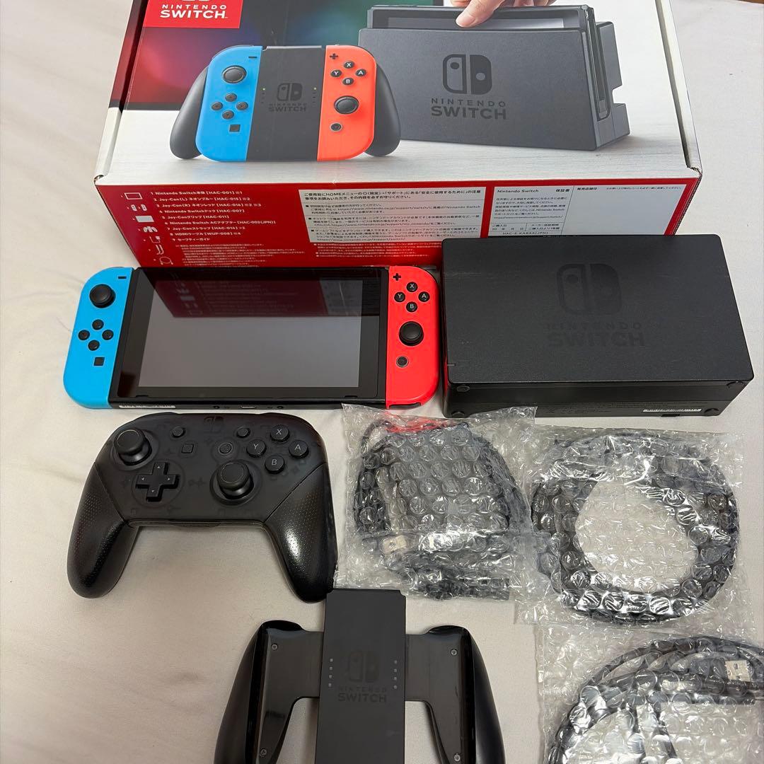 Nintendo Switch 本体　　プロコン付き