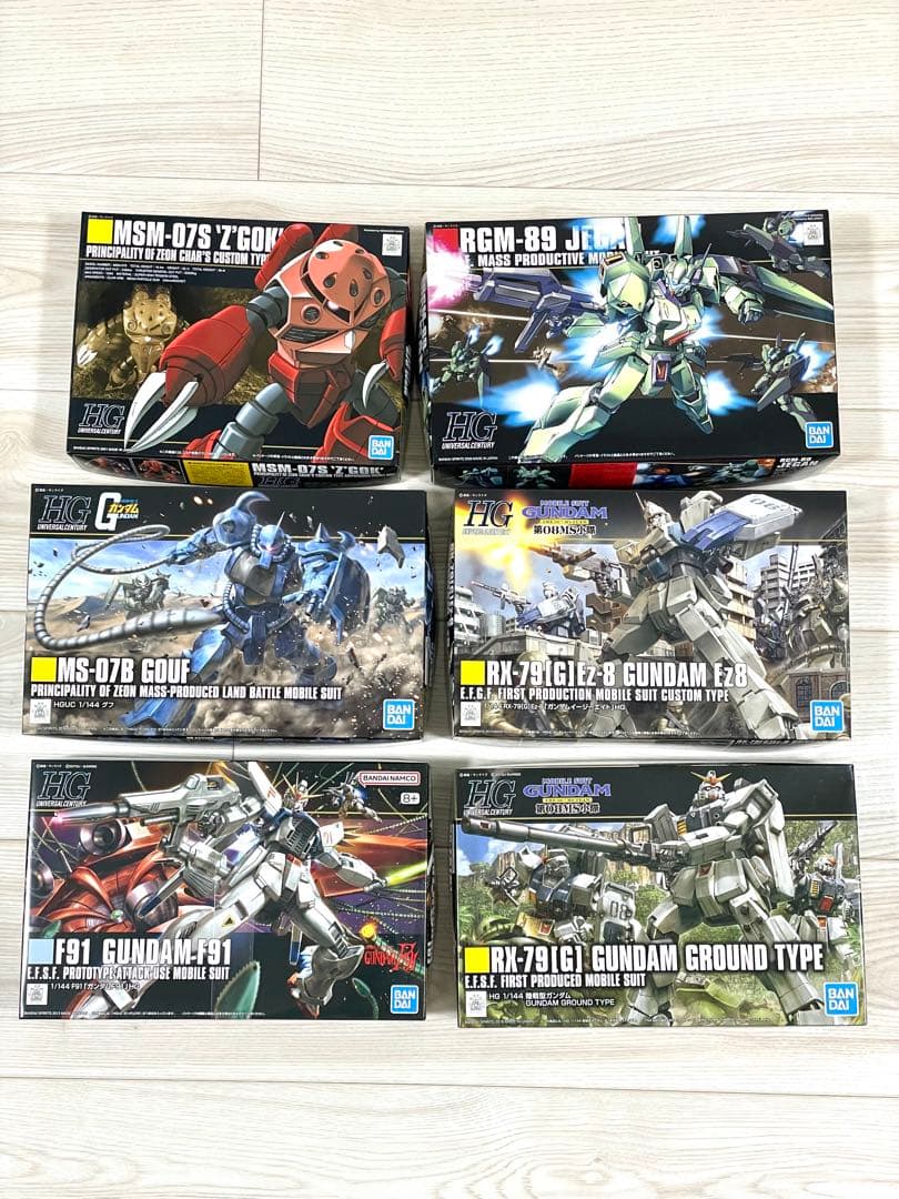 HGガンプラ 6体セット 新品未組立