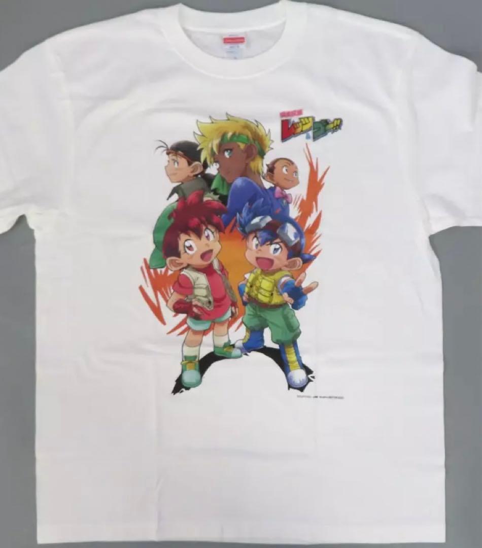 爆走兄弟レッツ&ゴー!! Tシャツ Lサイズ こしたてつひろ ミニ四駆