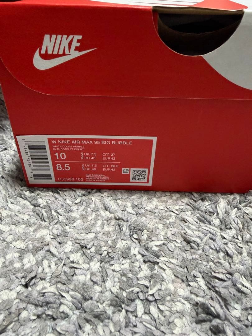 靴 Nike Air Max 95 Big Bubble \"Grape\" 27cm
