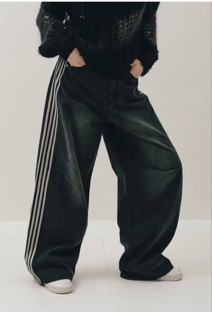 THE TOE Emirates Track Denim Pants デニム