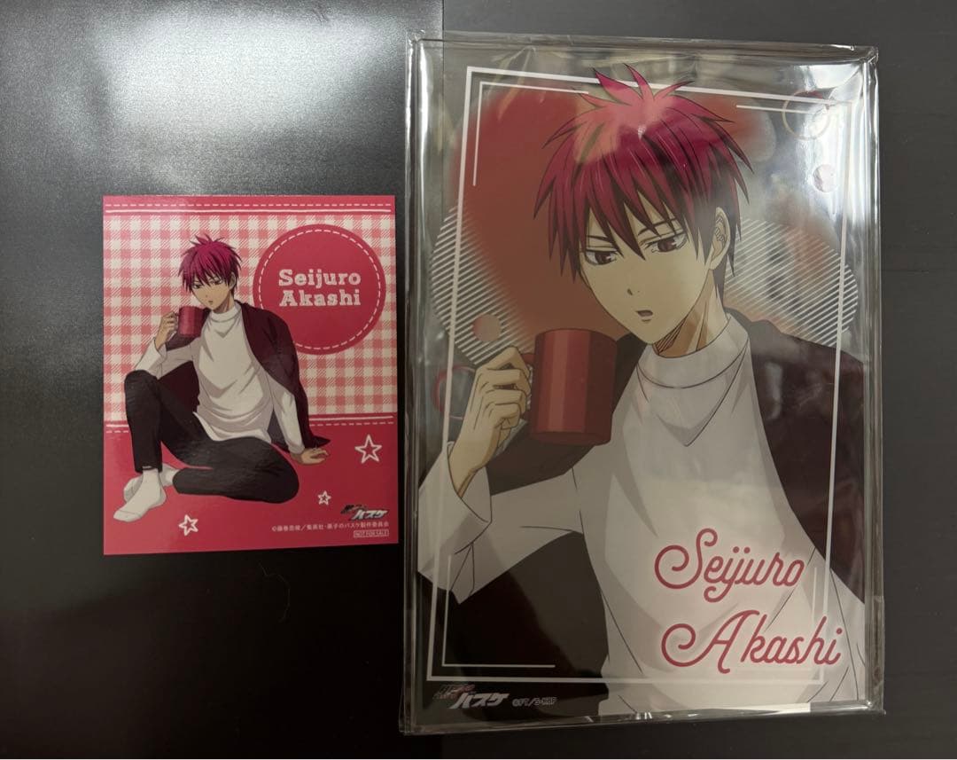 黒子のバスケ　赤司征十郎　アトレ　キャラポップストア　くじ　A賞　アクリルボード