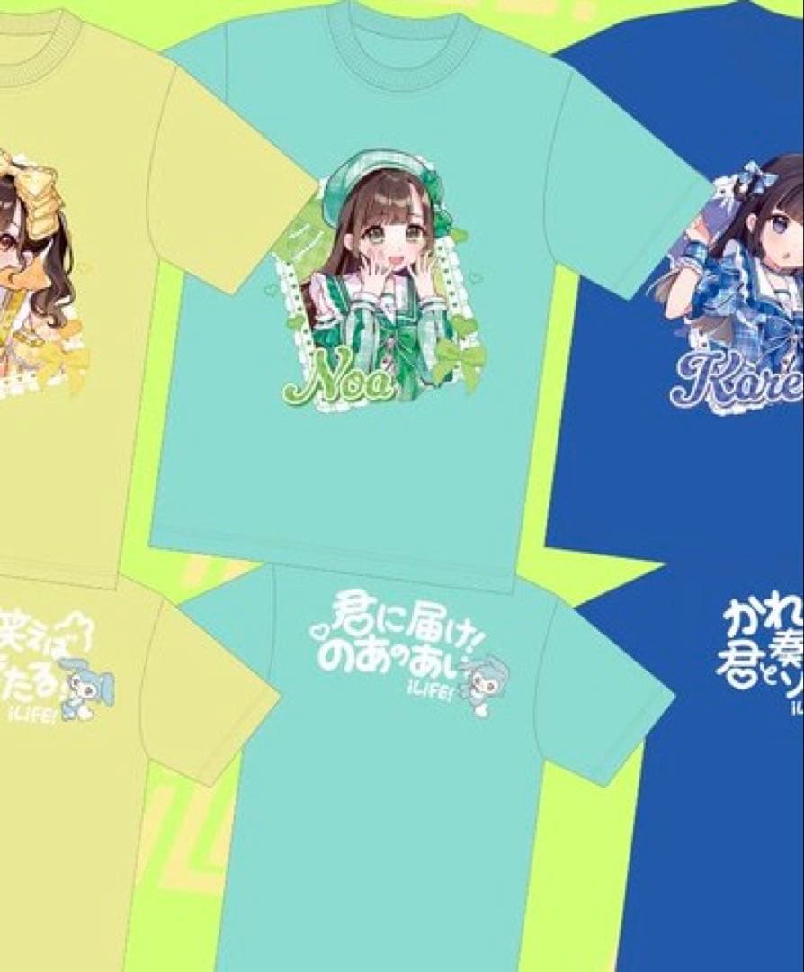 iLiFE! 若葉のあ 推しTシャツ - メルカリ