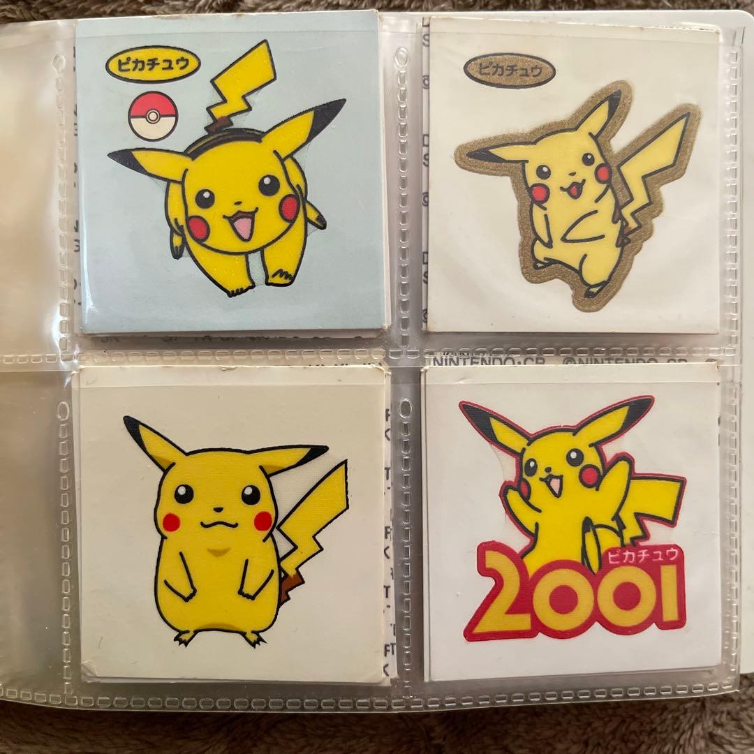 ポケモンパン初期シール　ピカチュウ