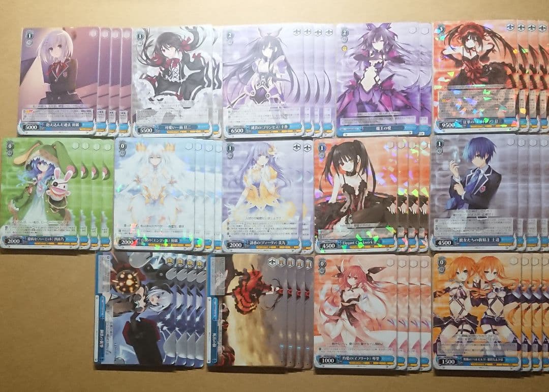 富士見ファンタジア文庫 デート・ア・ライブ 作品単デッキ ヴァイス ヴァイスシュヴァルツよりトライアルデッキ&ブースターパック「富士見