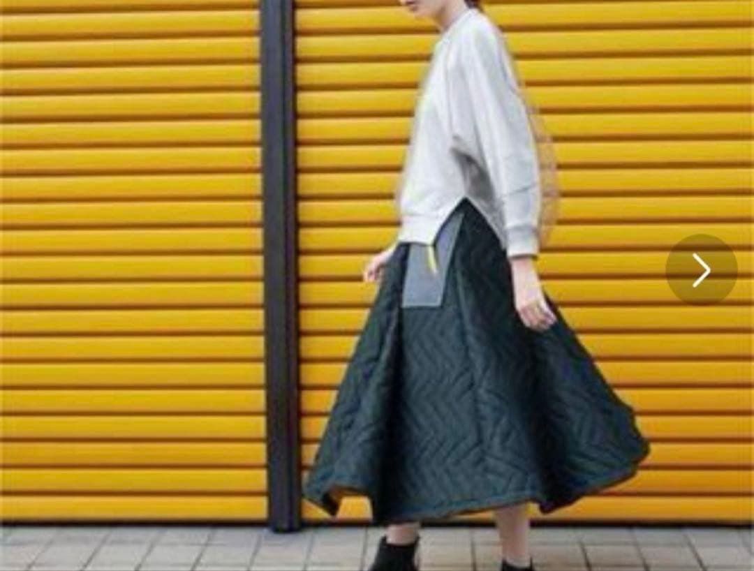 タンメンENFOLD エンフォルド キルティング スカート 36 PYRAMID SKIRT｜36｜BLK｜SKIRT｜ENFÖLD OFFICIAL ONLINE STORE
