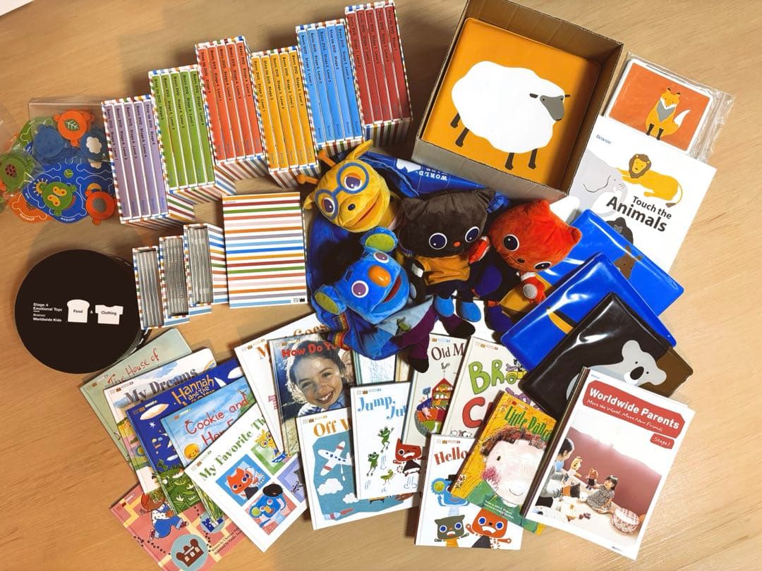 値下げ12/23まで！stage1〜6ワールドワイドキッズWWK ベネッセ