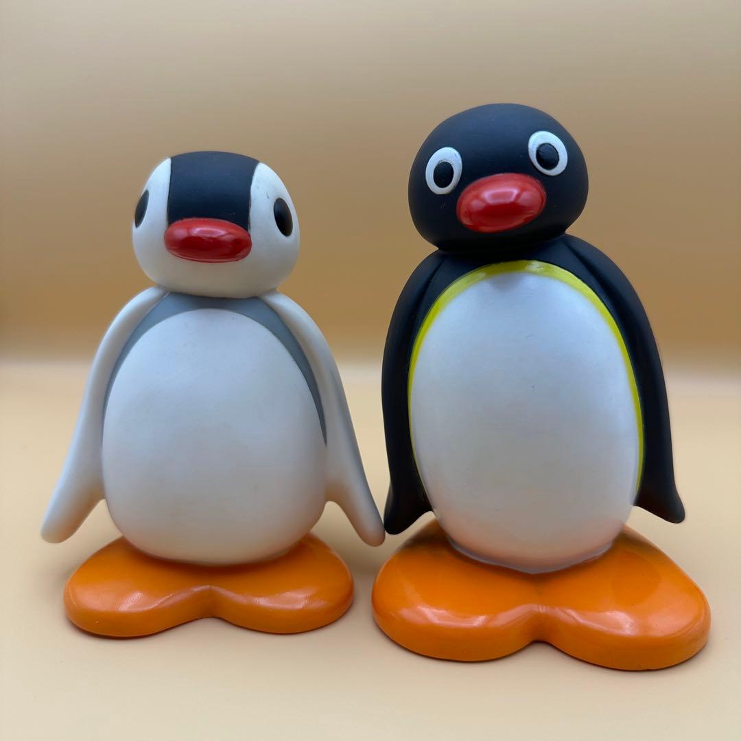 PINGU】ピングー貯金箱 レトロ ソフビ レア 希少 - メルカリ