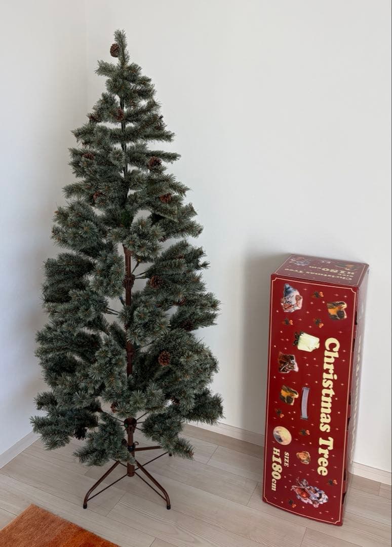 美品　ニコアンドクリスマスツリー　180ｃｍ