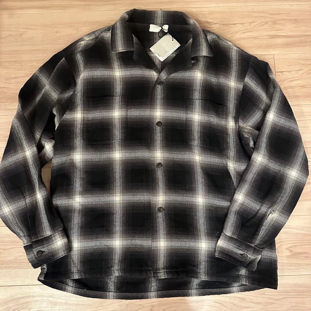 Daydream チェック柄フランネルシャツ M OVY - メルカリ