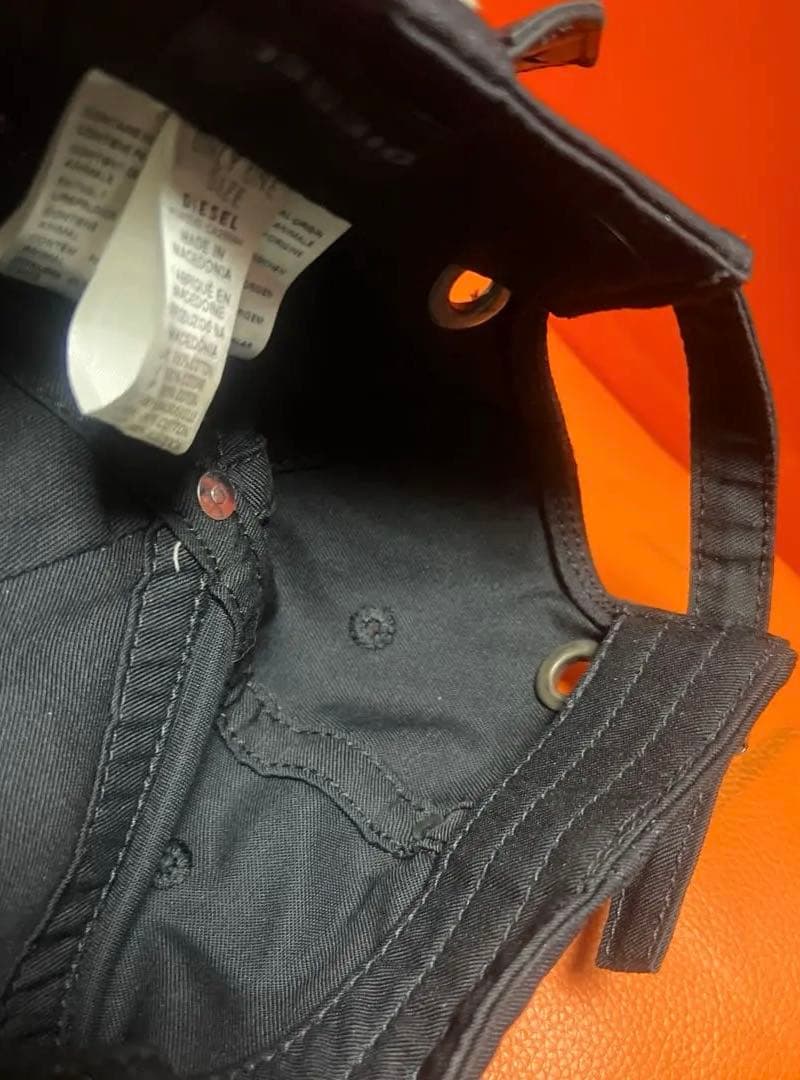 DIESEL ディーゼル CAP ブラック カスタムキャップ アーカイブ