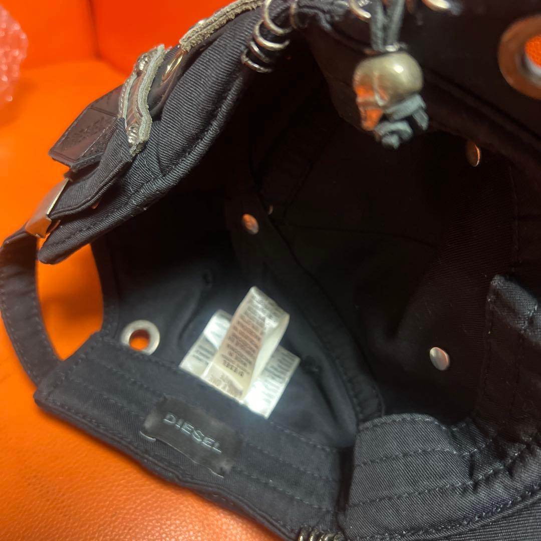 DIESEL ディーゼル CAP ブラック カスタムキャップ アーカイブ