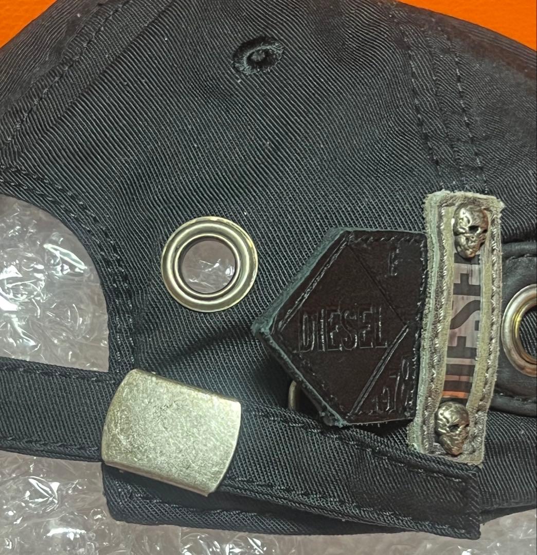 DIESEL ディーゼル CAP ブラック カスタムキャップ アーカイブ