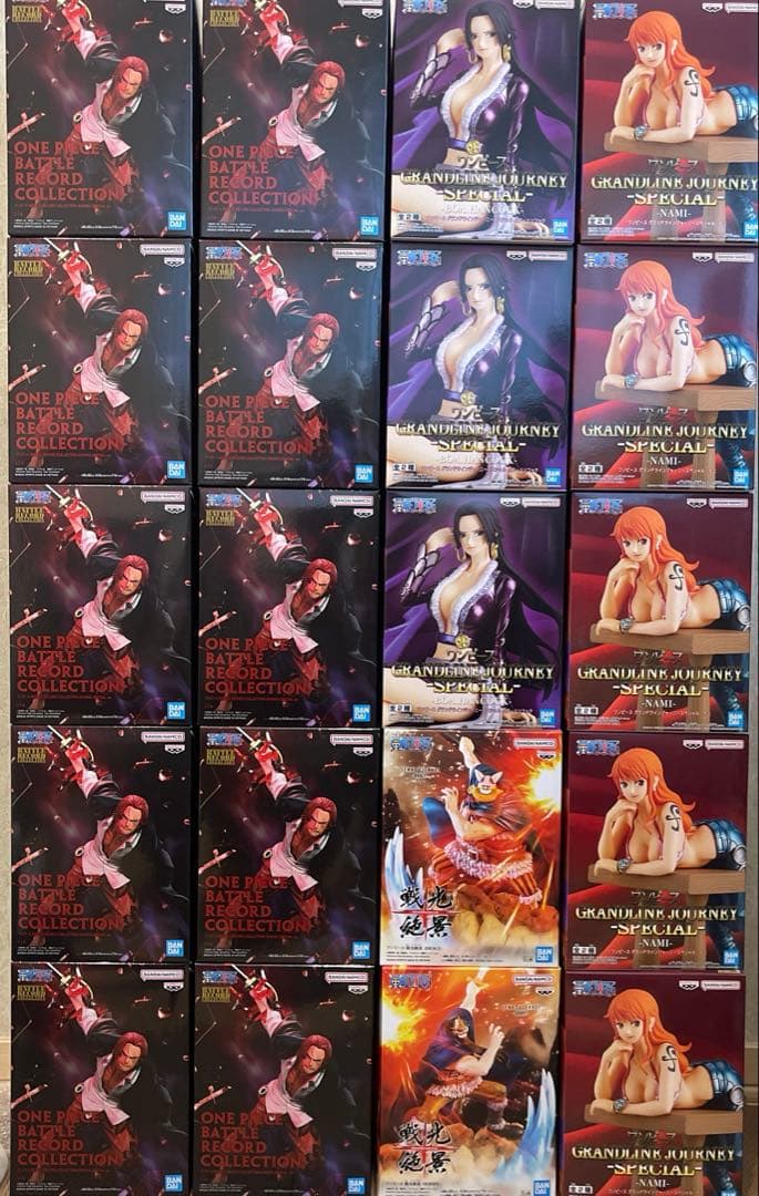 ワンピースフィギュア22個まとめ売り。