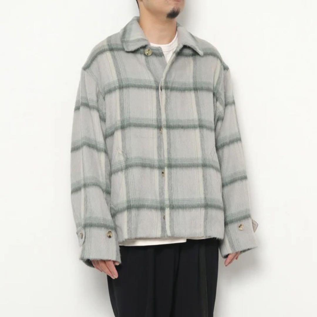 【週末特価】オーラリー AURALEE アルパカシャギーブルゾン ¥96,800