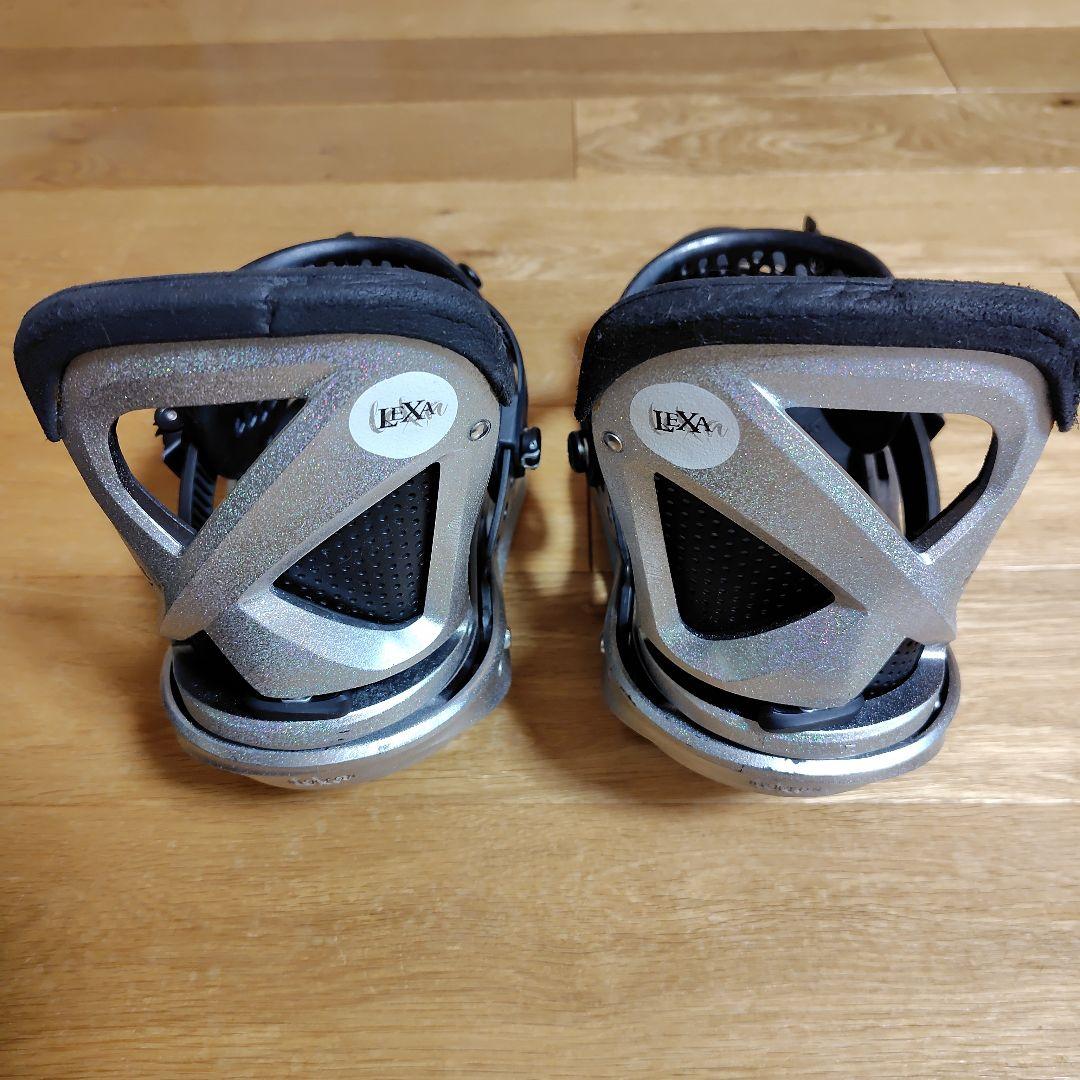 LEXA スノーボードビンディング レディース シルバー