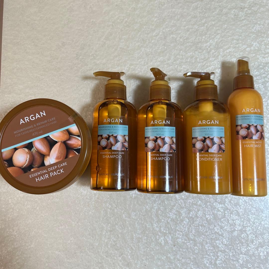 ネイチャーリパブリックアルガンシリーズセット