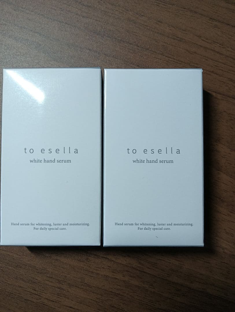 【2個セット】to esella ホワイトハンドセラム 20ml×2