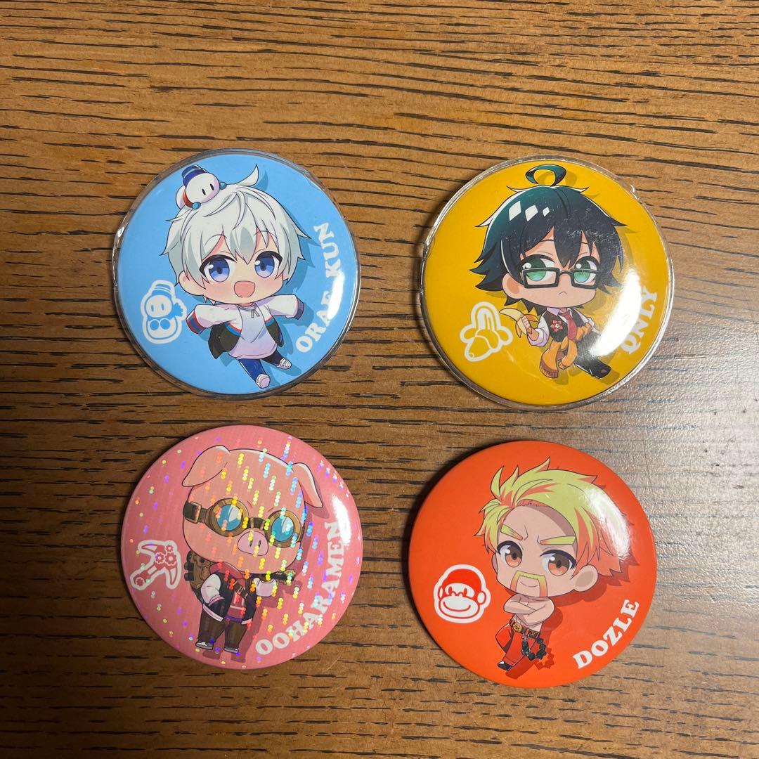 ドズル社 ミニキャラ缶バッジ - メルカリ
