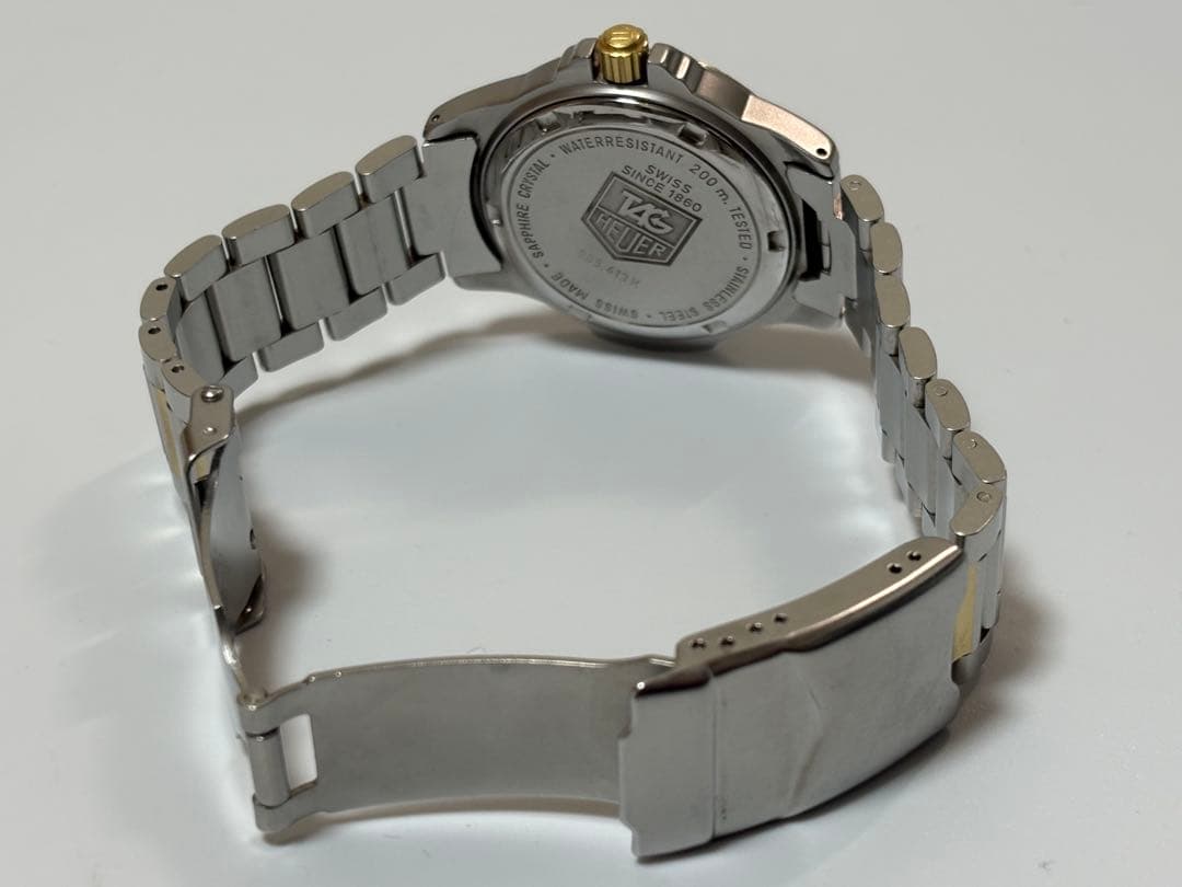 【美品 電池新品】タグホイヤー 995.413K プロフェッショナル クオーツ