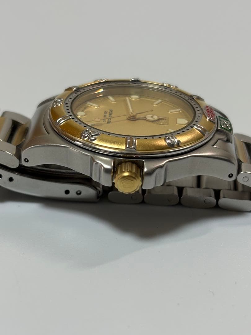 【美品 電池新品】タグホイヤー 995.413K プロフェッショナル クオーツ