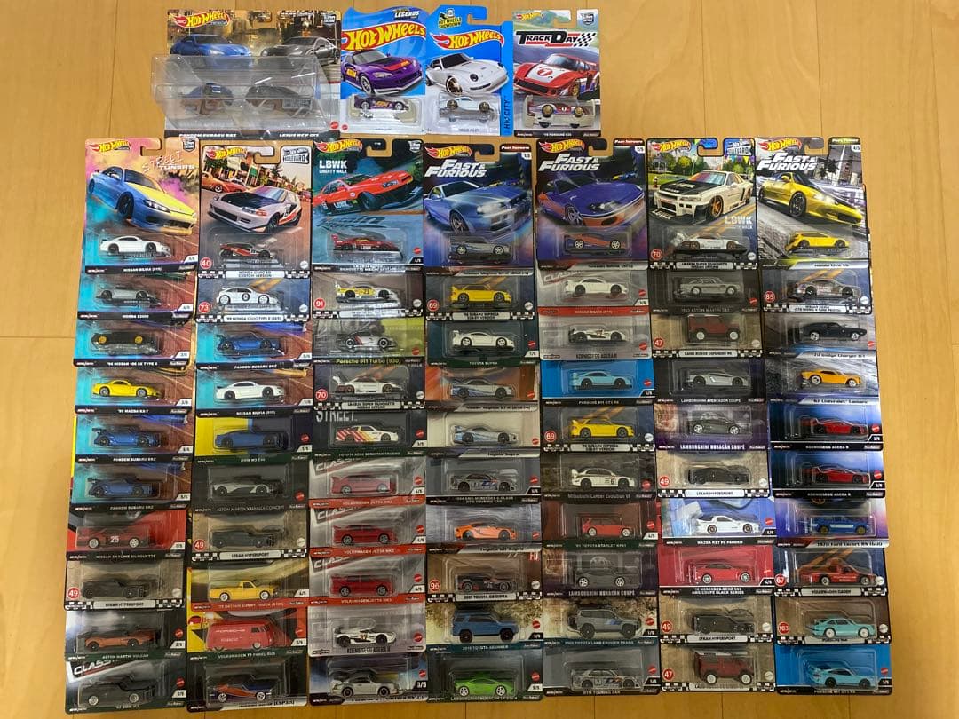 ホットウィール　プレミアム　まとめ売り　70台セット