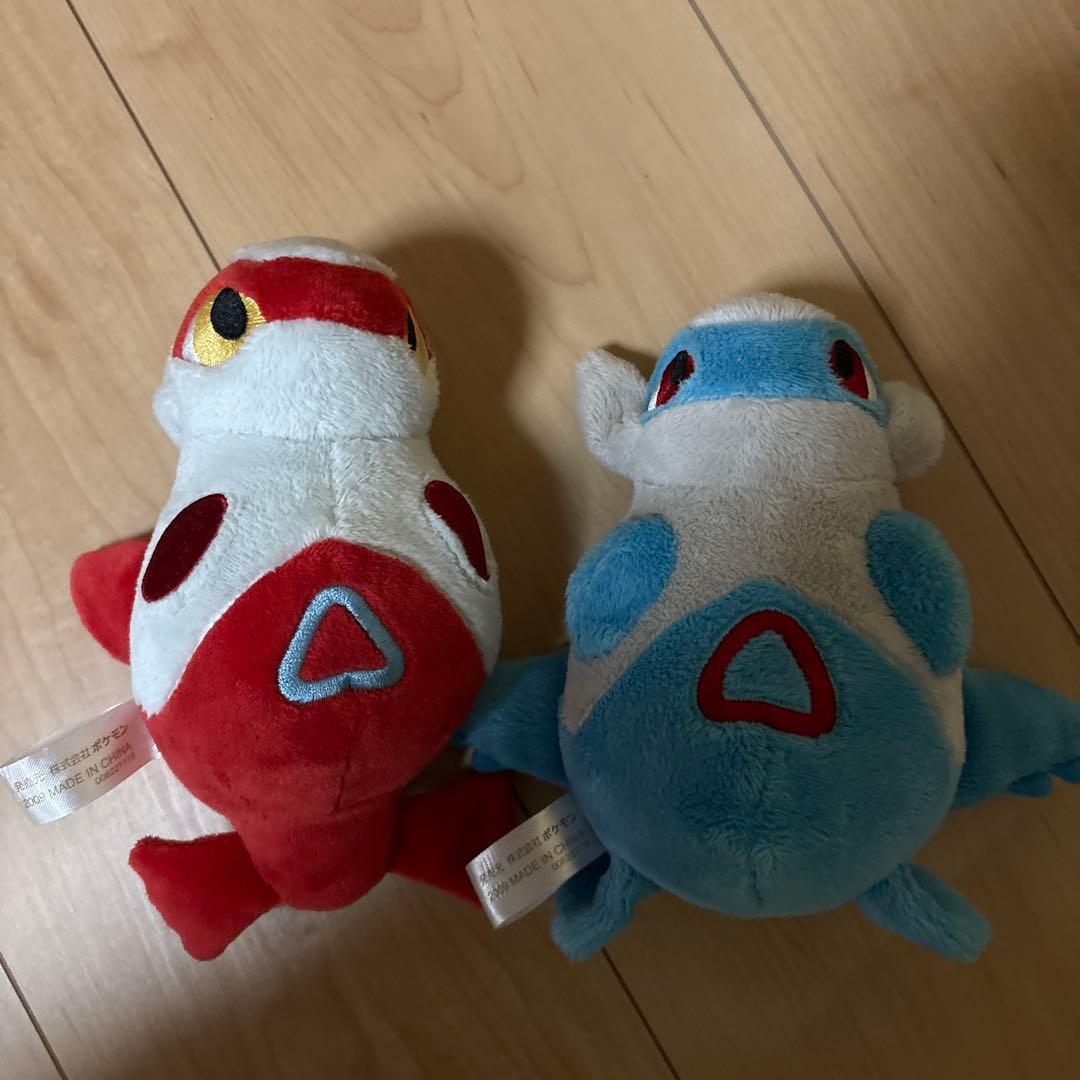 ポケドール ラティオス ラティアス ぬいぐるみ 2体 タグ付き - メルカリ