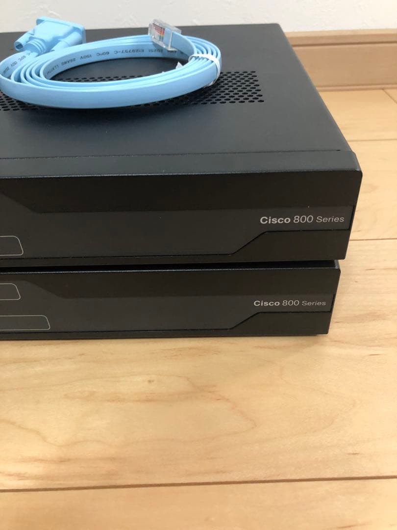 CCNA、CCNP】2台Cisco891FJ 最新 IOS15.9 - メルカリ