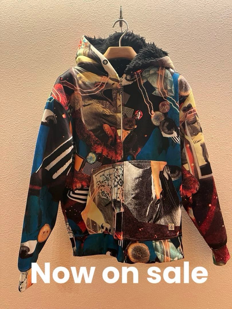 VOLCOM Hovin Wang アーティストシリーズパーカー