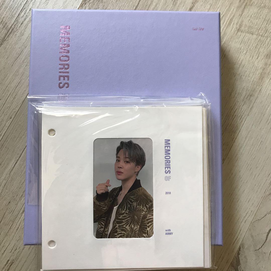BTS Memories 2018 ブルーレイ トレカ ジミン Blu-ray L108432060 - K