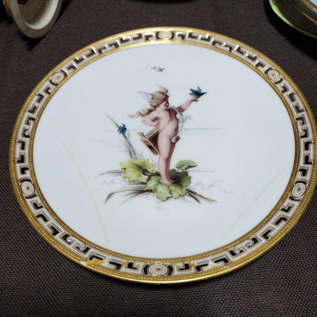 ブルミエール　絵皿　ミントンショープレート