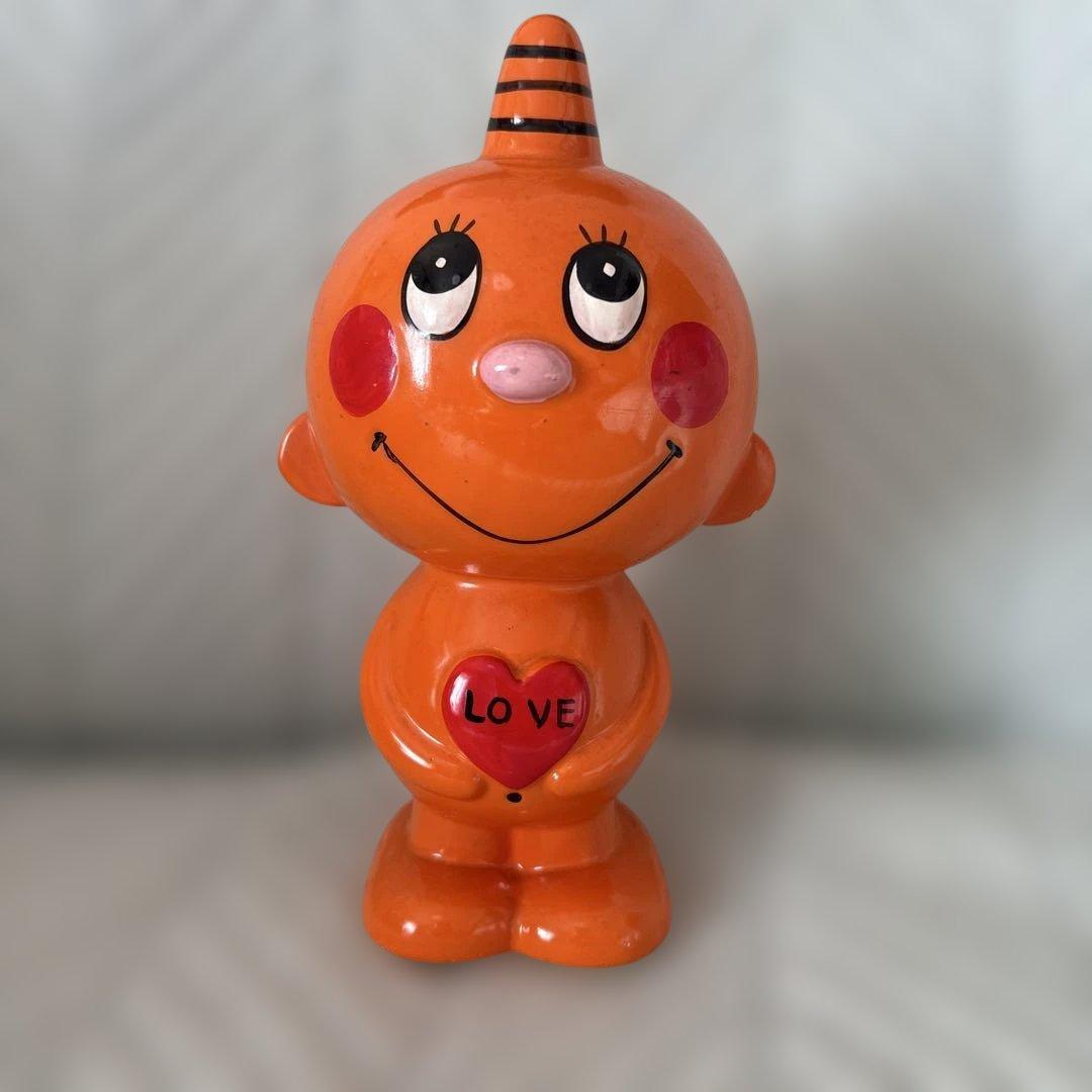 内藤ルネ　貯金箱　小さなアクマ君