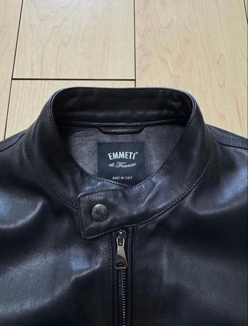 Emmeti JURI Beams別注 シングル ライダースジャケット - メルカリ