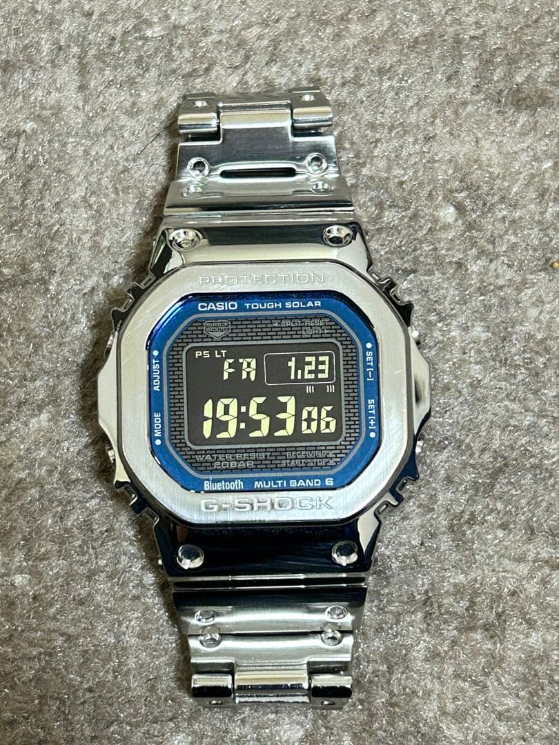 筆*ア様 G-SHOCKフルメタル 多少の小傷はあるが、商品の状態は良好です。