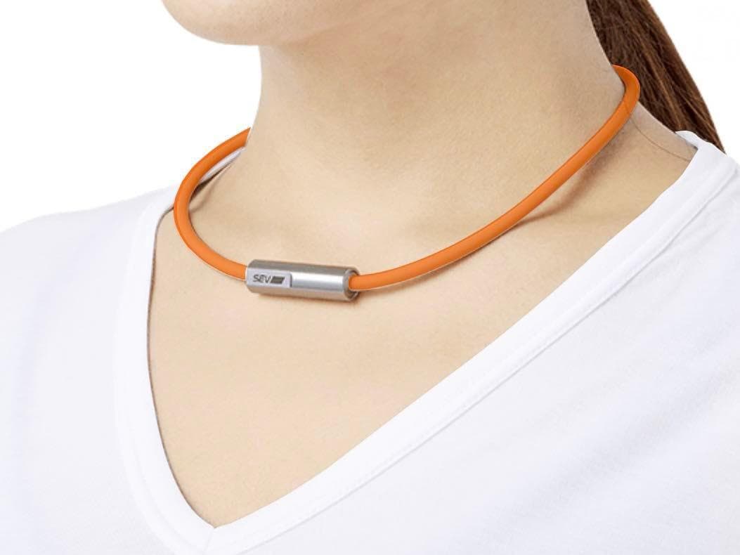 【特注】SEV セブルーパー typeM 54cm ネックレス/首用 オレンジ