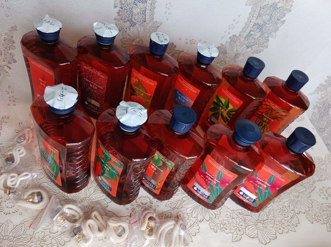 ランプベルジェアロマオイル11本とセラミックバーナー8個セット