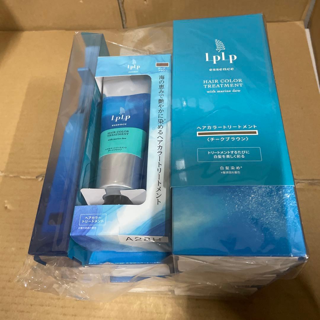LPLP エッセンス カラートリートメント チークブラウン 5本セット LPLP（ルプルプ） 白髪染めトリートメント ヘアカラー LPLP 5本セット