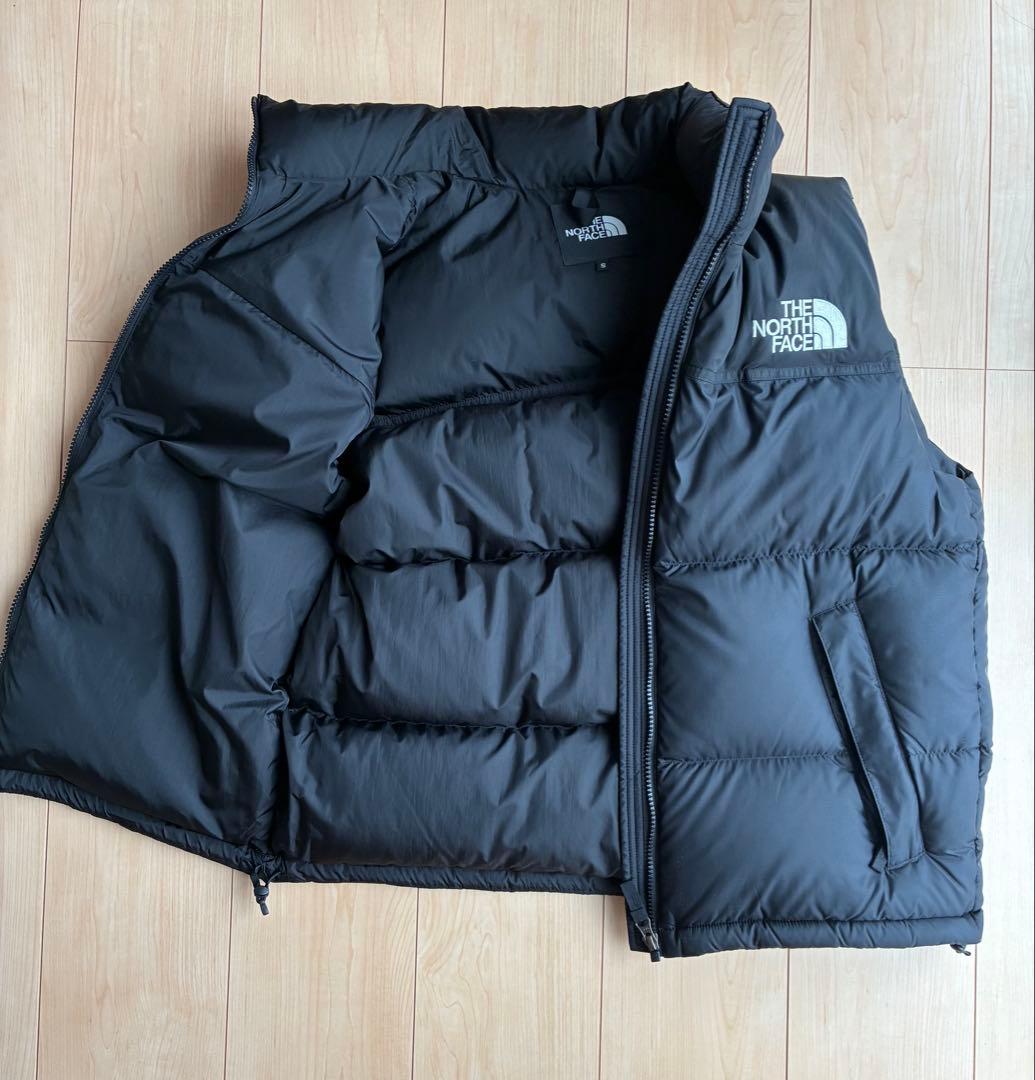 THE NORTH FACE ブラック ダウンベスト Sサイズ ND92232 - メルカリ