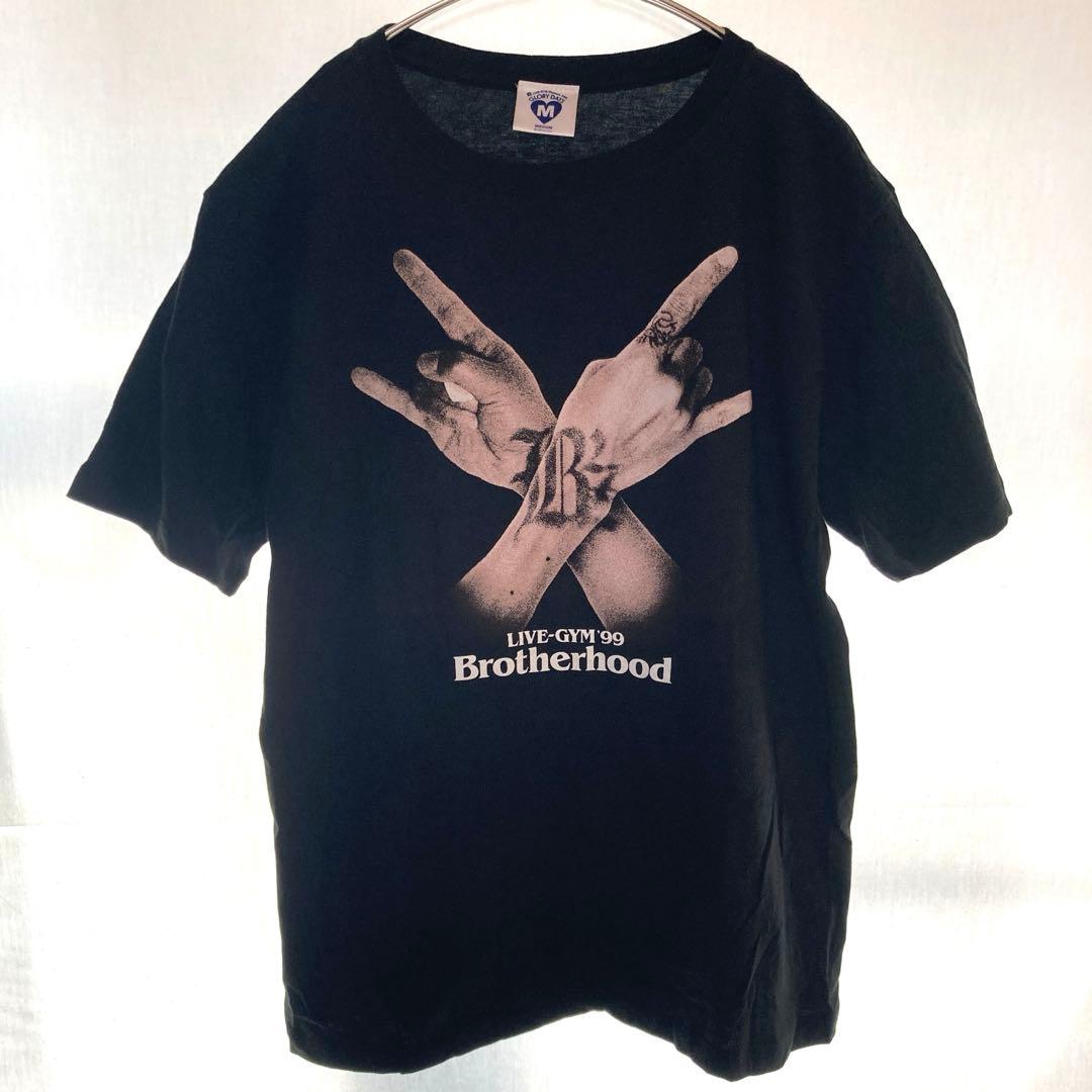 B'z Tシャツ LIVE-GYM '99 Brotherhood Mサイズ 黒 - メルカリ
