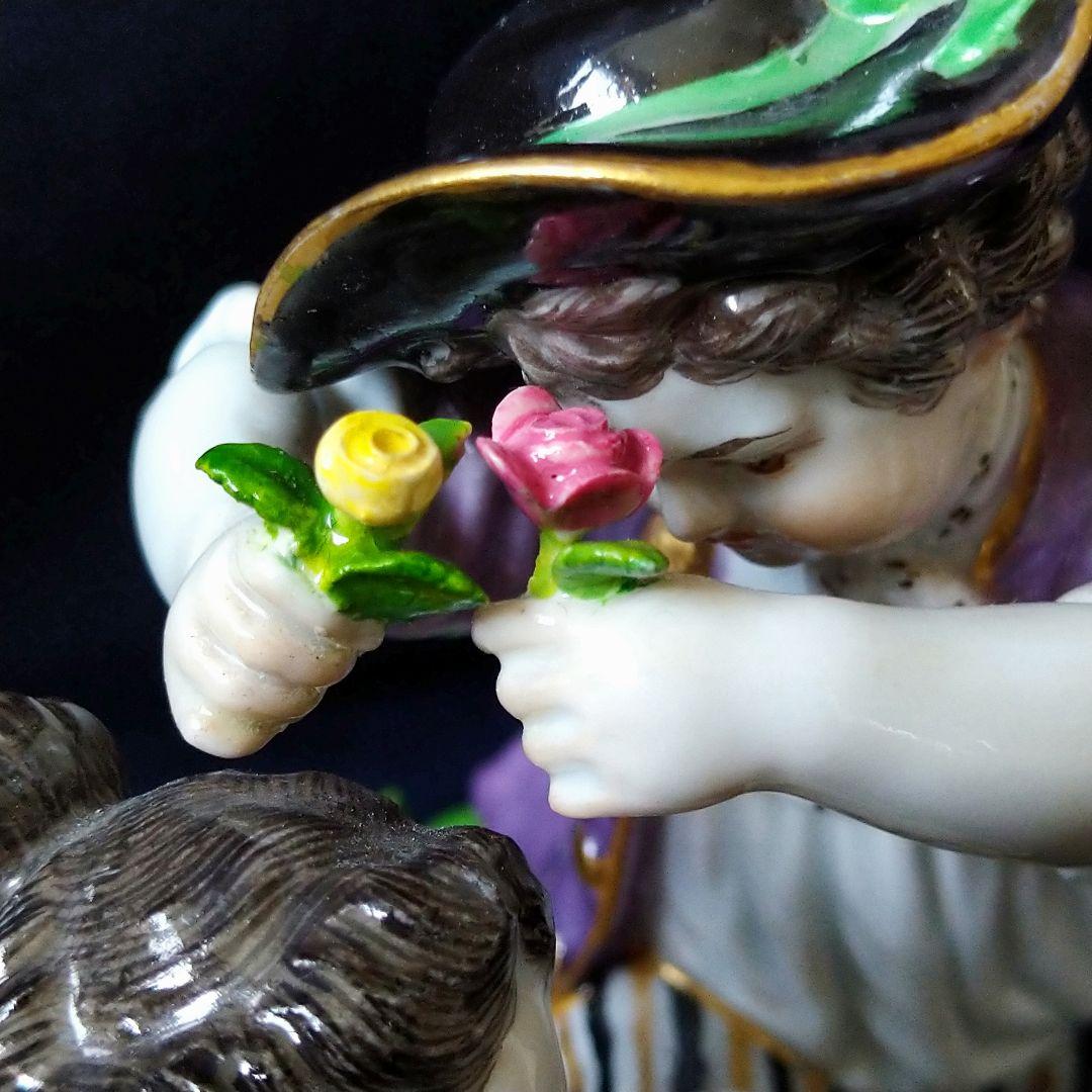 ✤1924年以前マイセン(Meissen)フィギュリン『春の寓意』✤ - メルカリ
