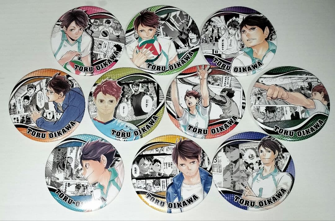 ハイキュー!! 及川徹 HEROES 缶バッジ セット 仙台 ハイキュー展