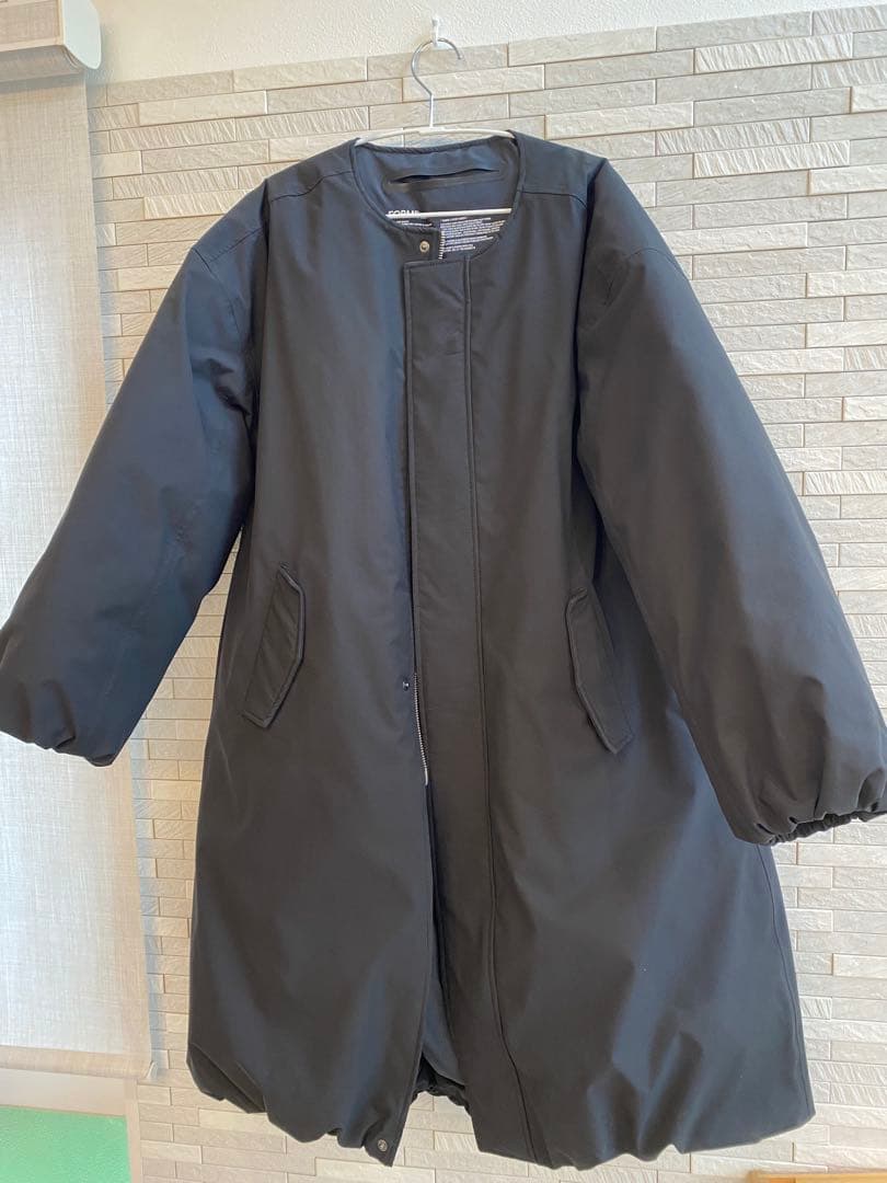 FORME ノーカラー ロングダウンコート サイズ1 mother 東原亜希 - メルカリ