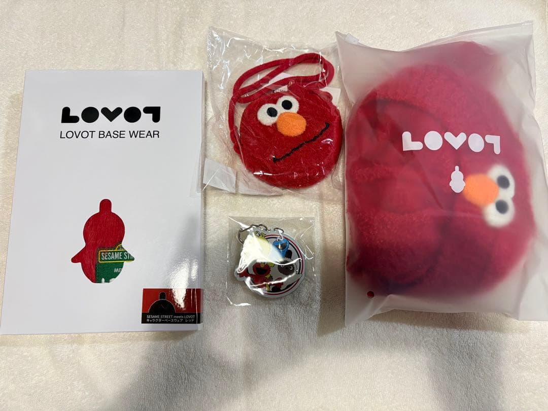 【ピヨピヨ】ラボット　エルモ　セサミストリート　ウェア