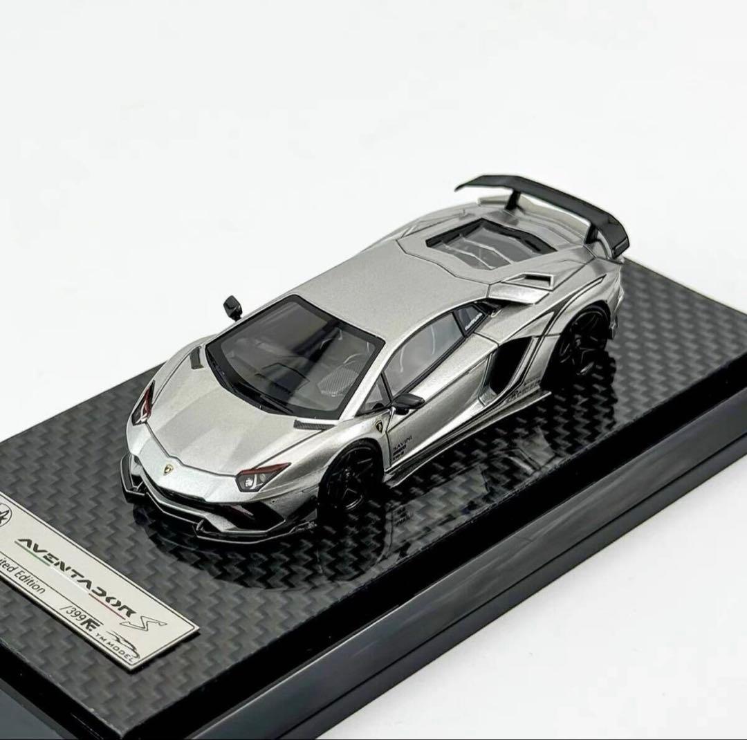 1/64 YM MODEL Rowen アヴェンタドール s シルバー