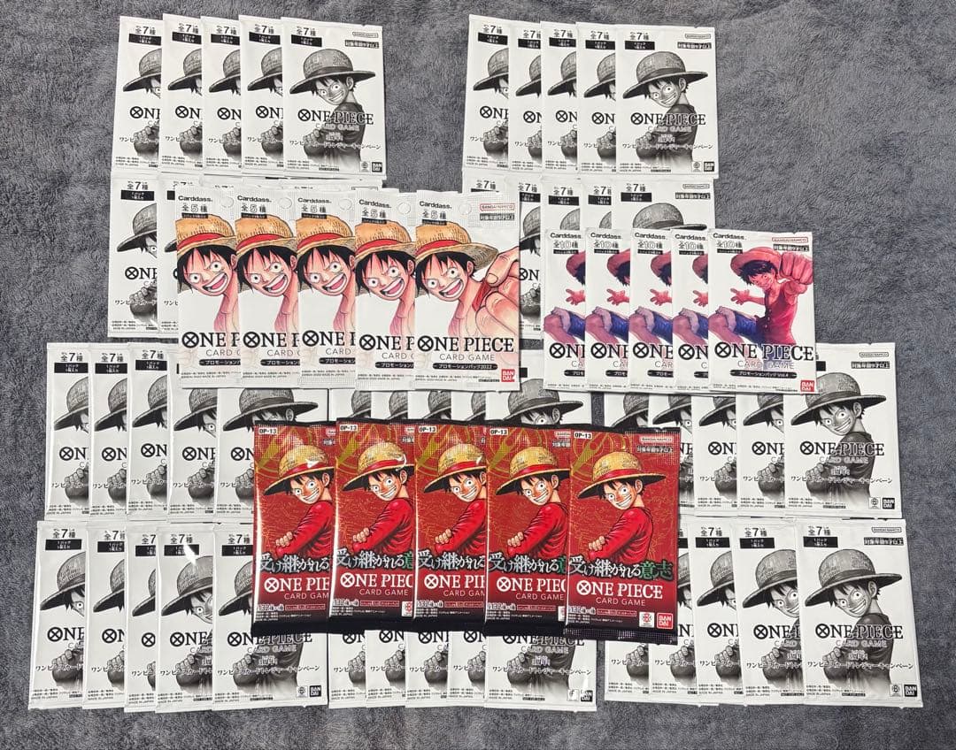 【新品未開封】　ワンピースカード　プロモ　3周年トレジャーキャンペーンなど 新品未開封】 ワンピースカード プロモ 3周年トレジャーキャンペーン