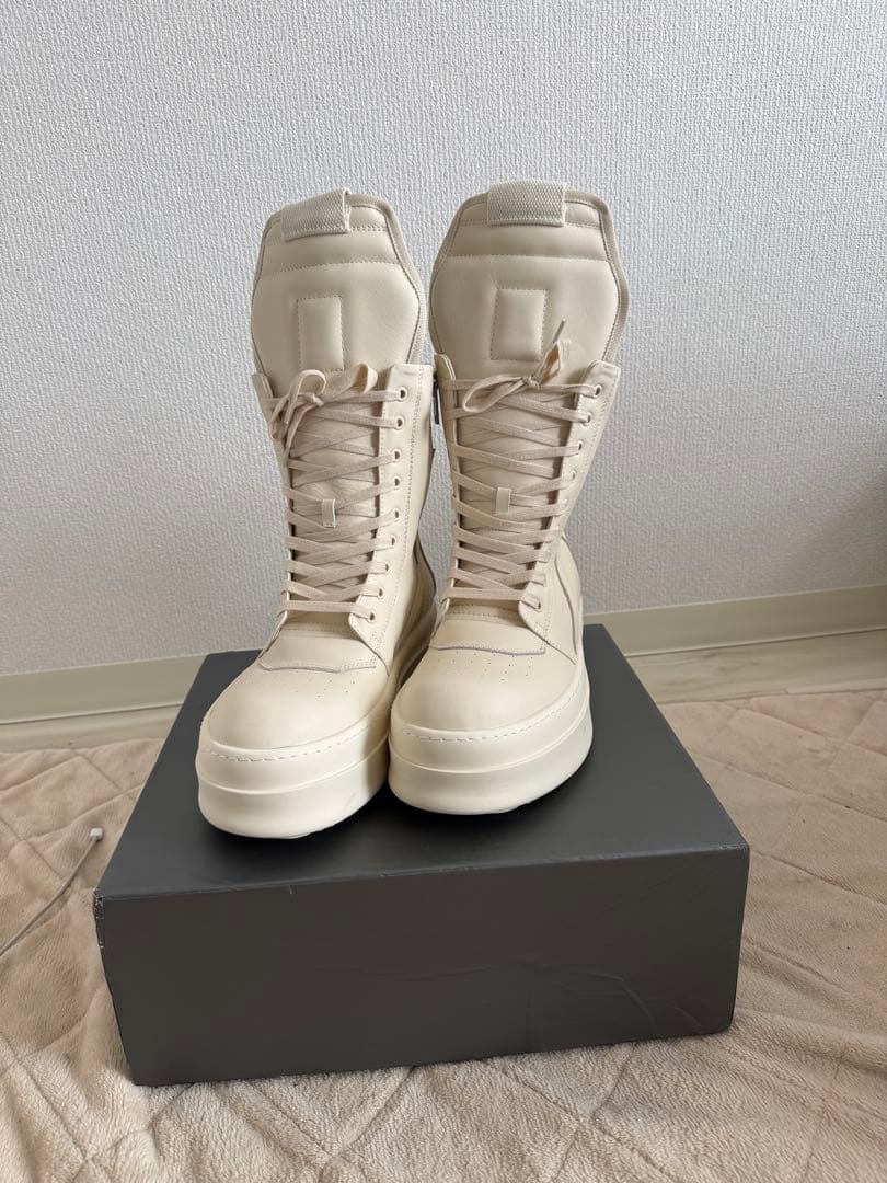 と*じ様 Rick 風厚底ジオバスケットメガmilk 44