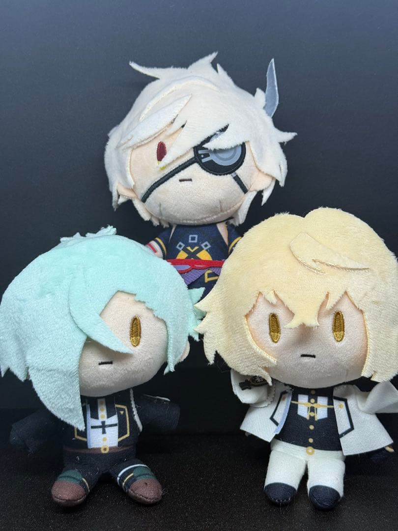 刀剣乱舞ONLINE ゴム紐付き御伴散歩ぬいぐるみ5 全3種セット - メルカリ