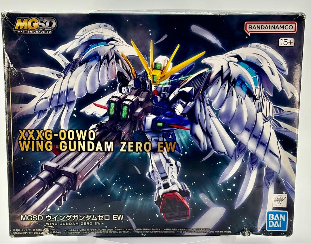 XXXG-00W0 MGSD ウイングガンダムゼロ EW 完成品オリジナル色付け