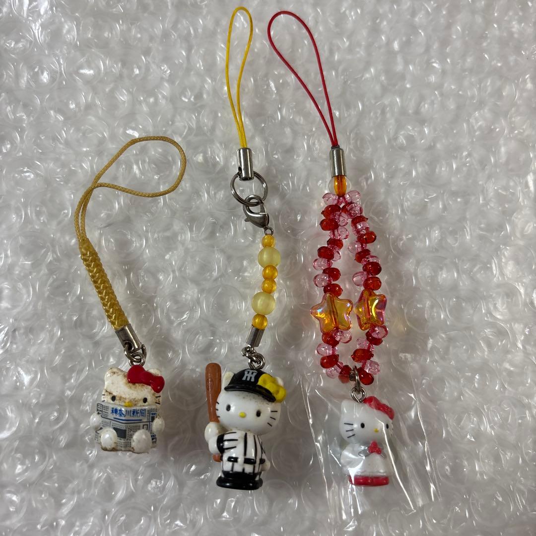 ハローキティ　ストラップ　セット　1999 2001 2004